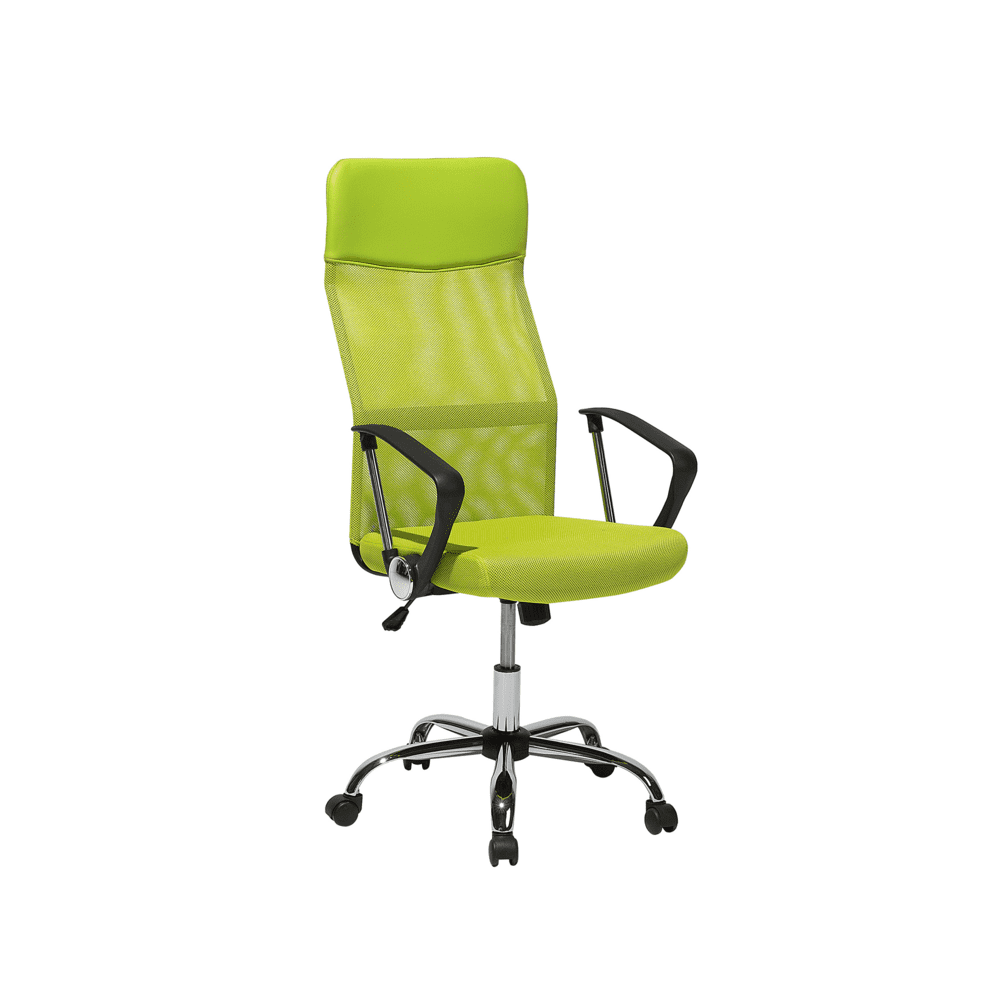Beliani Kancelárska stolička zelená DESIGN